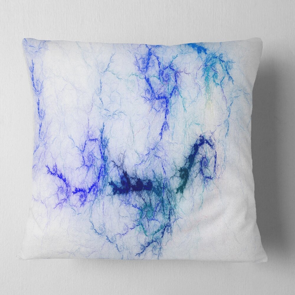 4834 Designart Sparkling Blue Stormy Sky, 18" x 18"